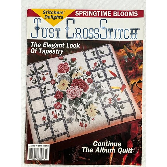 Vintage Just CrossStitch Magazine Collection 5 Issues 1991-1993 - Picture 6 of 11